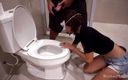 Bruce and Morgan: Toilettensklavin dominiert