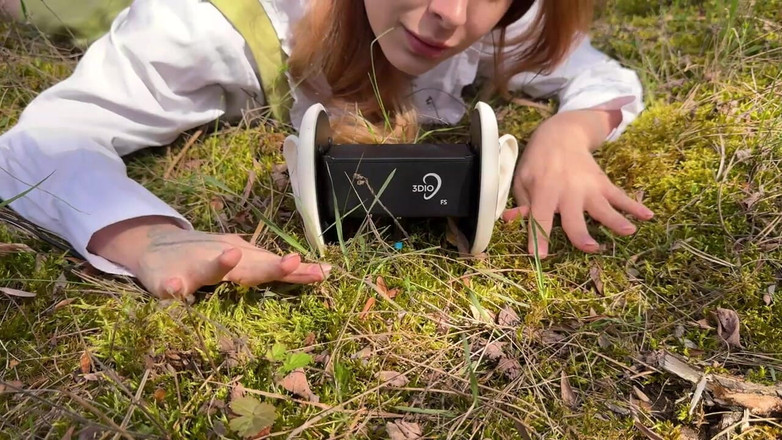 Loly Nebel Studio: Dzień Asmr w lesie ze mną