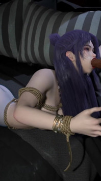 3d tetona asiática tiene su primera vez sexo bdsm