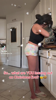 Baking cookies