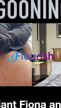Uçuş görevlisi Fiona ve Mrflourish takma seansı yapıyor