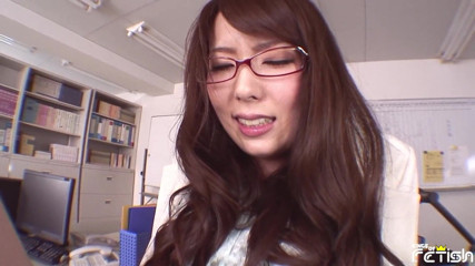 Pure Japanese adult video ( JAV): Japanese secretary gets her pussy pleased by a guy and...