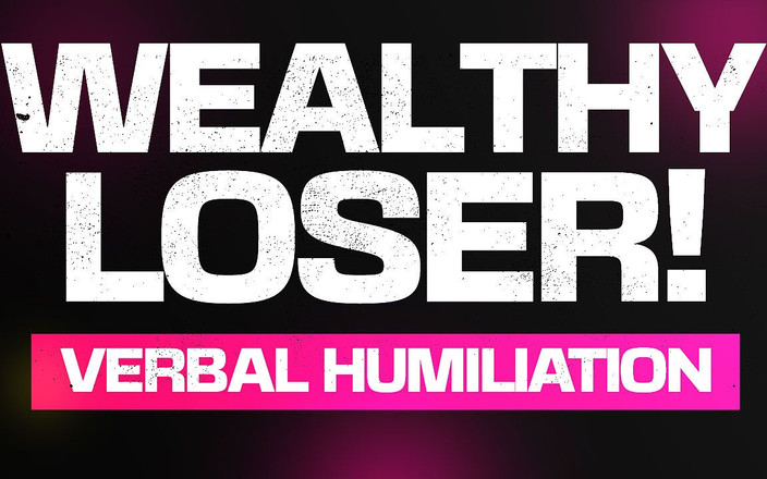 Femdom fire: Bohatý poražený verbální degradace