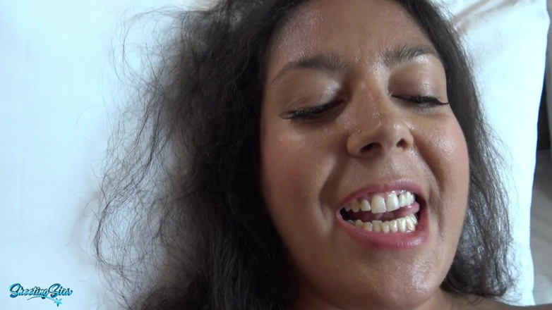 Shooting Star: BBW Ebony Interracial MILF Lesbian Lingerie Lov'n