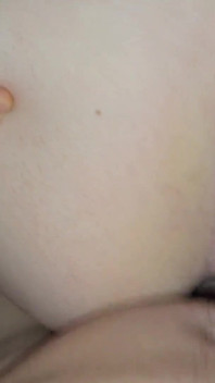 Real Amateur Couple Sex - Doggy Turns Into Mutual Masturbation and Ends with Cum on Wife's Pussy