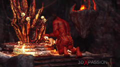 3dxpassion: Inferno. เย็ดกันร้อนแรงในนรก ปีศาจเย็ดทาสสาวเซ็กซี่สุดแรง