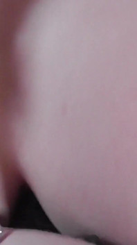 His first time A2M! Hard strapon fuck for the slave!