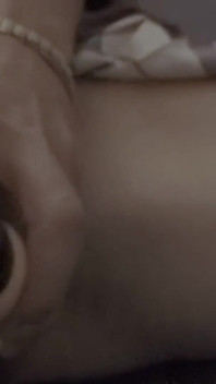 Horny Girl Masturbates in the Office