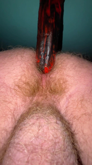 Bigwhitecock: Пытаюсь растянуть мою задницу приоткрытой