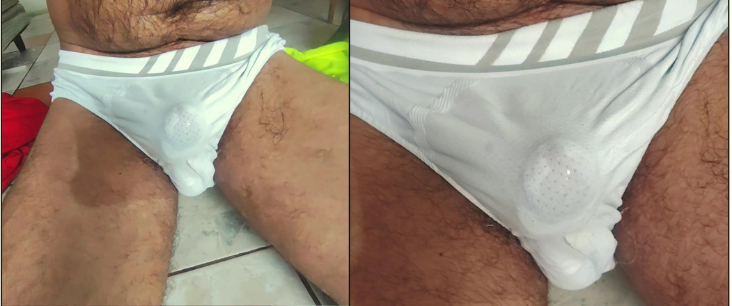 Stink HairyMale: Beyaz İç Çamaşırı - İşçi (Çift Kamera)