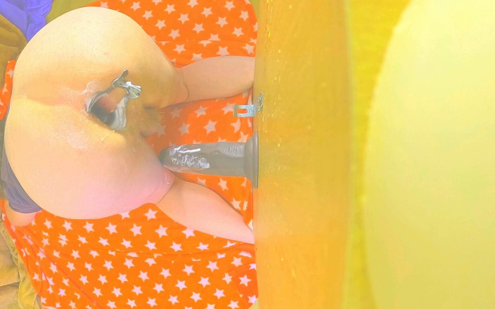 dolphinboy: Thicc Femboy Gets a Huge BBC Dildo up His Ass