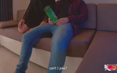 My best friend again tricked me
