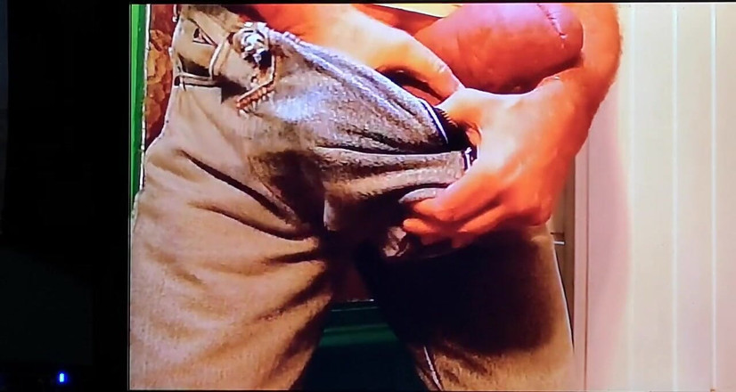 Monster_Meat_: Jeans bulging dreams