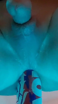 Krystall Cox inserindo um taco de beisebol na bunda Unti Cumming, x Cckk