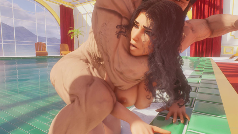 Hentaigamer18: Luxury Pool Fuck 3D Animation