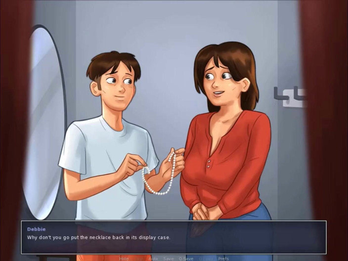 Cartoon Play: Summertime Saga part 51 - ibu tiri kegemaran saya
