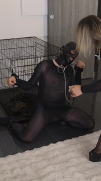 Partie 2 Mon Esclave Inutile: Humiliation, Confinement En Cage, Adoration Du Cul Et Orgasme Ruiné - Maîtresse Julia
