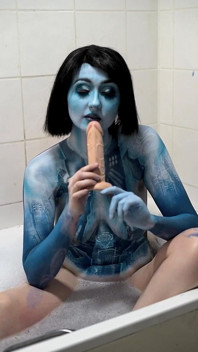 Cortana Bodypaint Removal și futai cu vibrator