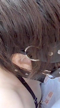 Mayu No.79 Extracorporeal Portio Orgasmic SEX, collare, vibratore per capezzoli, benda, 2 fori SEX, Massive Squirting,