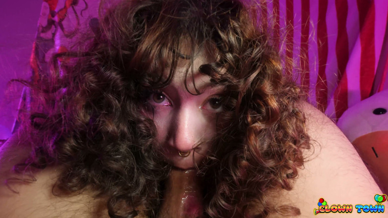 Nasty Sluts Studios: Clown Town Ep.9: Pervert Clown Nico Luva Snorts Sperm