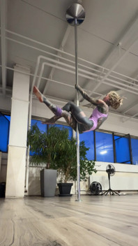 Do You Like My New Poledance Trick?follow Me for Mor Wild Content Now.