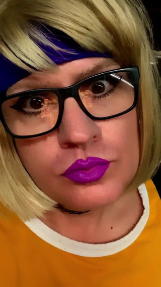 CindieLove: Cindie love sexy skirt sissy fucks clit like pussy