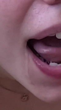 Lovely Close up Cum Play and Cum Swallow