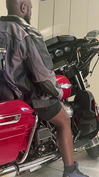 Nina Loves Her Motorcycle