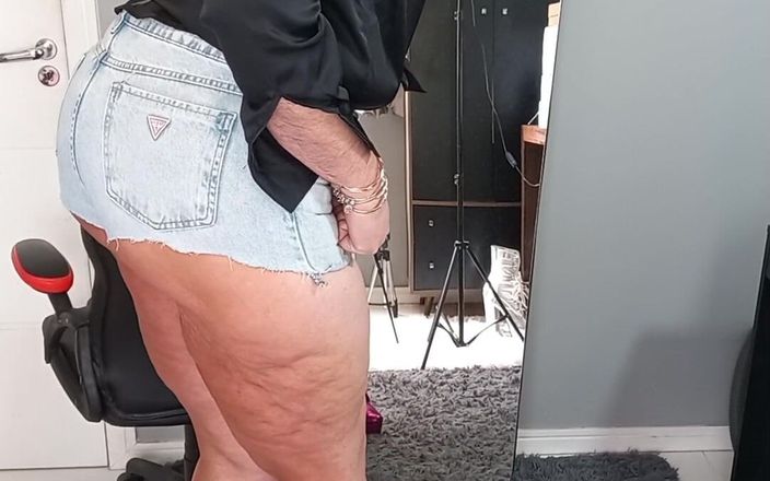 Sexy ass CDzinhafx: Minha bunda vestindo novo short