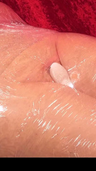 Female Slave Training - Day 20/28 - Foil Wrapped and Obliged to Orgasm with Hot Wax Dripping on Her Pussy