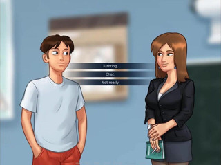 Dirty GamesXxX: Summertime saga: bị bắt gặp làm tình trong thư viện...