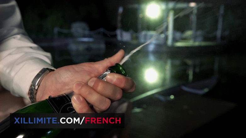 French girls at work: Bữa tối kinh doanh: Hợp đồng được niêm phong với DP