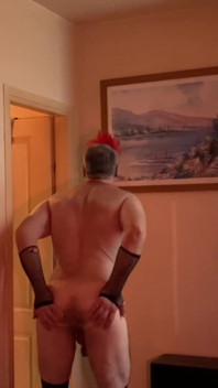 Old Man Masturbating