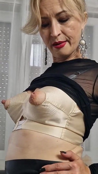 Erected Nipples and Nylon Stockings