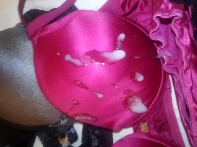 Leatransteen Cum on Shiny Bras (Leatransteen)