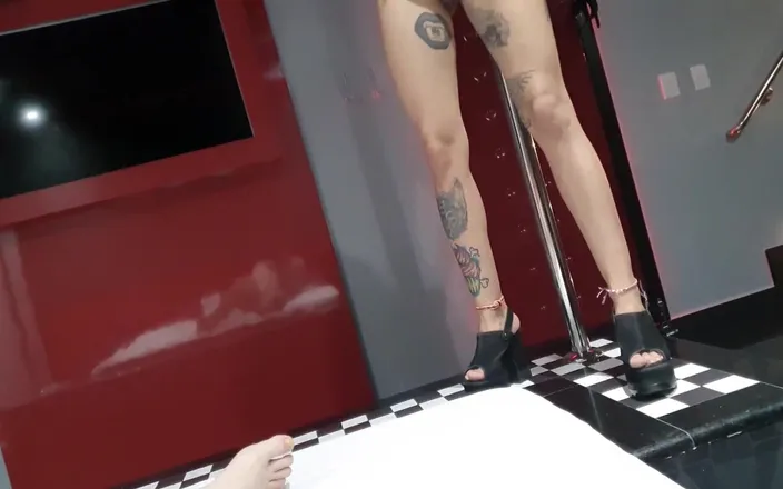 Iron Bikerr: She Made Me Striptease and I Cum