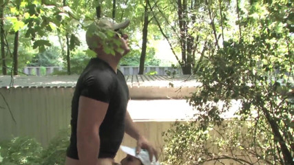 Slutty Milf: Outdoor action with a brunette chick who sucks marvelous thick...