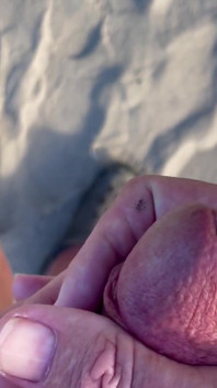 Beach Ejaculation