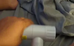 Massage Gun in My Pussy, Quietly Watching Porn