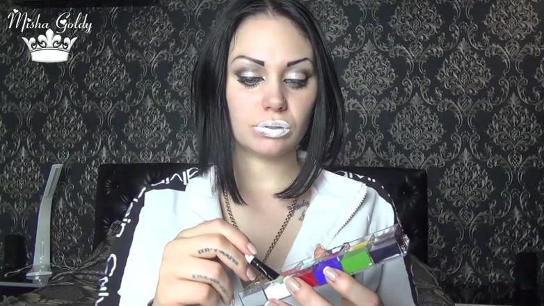 Goddess Misha Goldy: Lipsticks compilation