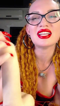 Cbt joi uzun kırmızı Nails.mp4
