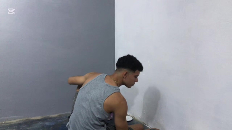 krisbadboy: Họa sĩ trẻ được một con cu cương cứng