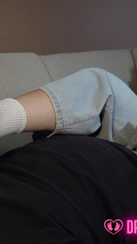Alessandra's Handjob and Sockjob in Sweaty White Socks - (dreamgirls in Socks)