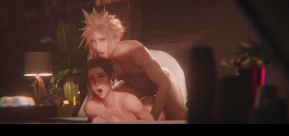 PixelAftDark: Aerith X Cloud - overheersing van het strandhuis