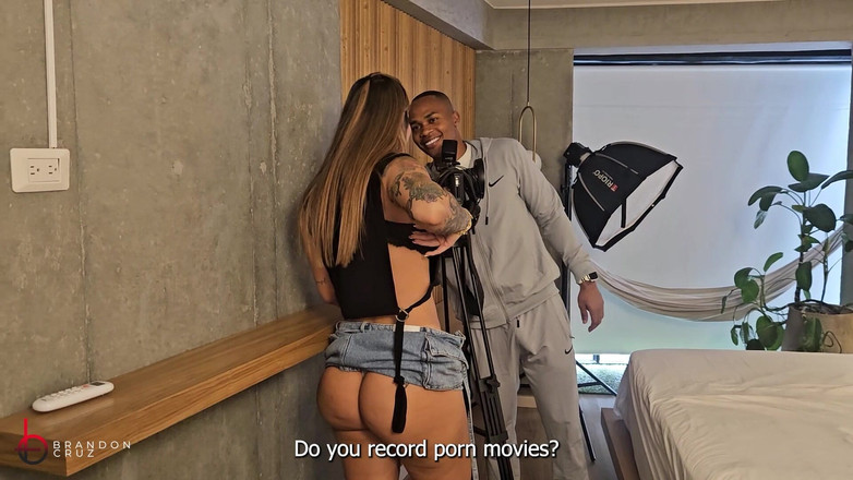 BrandonCruz82: Big Ass Colombian Fucks Her Neighbor's BBC to Pay Debt -...