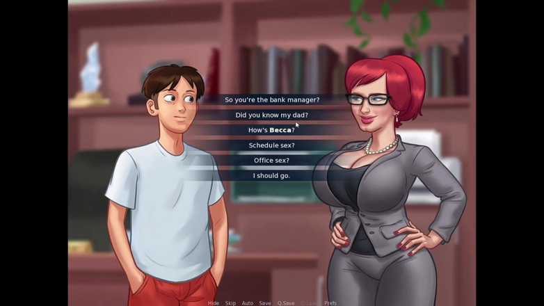 LewdArcade: Summertime saga sex game play [parte 11] Jogo nu [18+] Jogo adulto