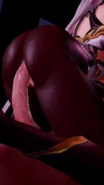 Genshin Impacr - Horny Genshin Girls - Hardcore Sex & Moaning - 3D Hentai Animations