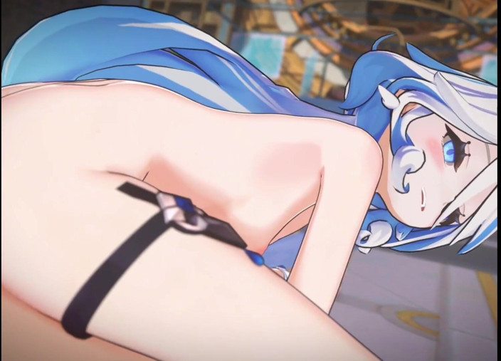 NSFWOtaku: Genshin impact - furina x Aether sesso appassionato - 3D Hentai Animation