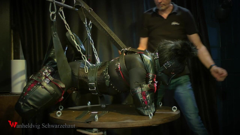 Wanheldvig: Heavy Chain Bondage Fox: ciasny gorset, skórzana maska i wyzwanie...