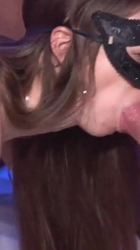 Skinny Slut Steffi Gets Gangbanged in Swinger Club